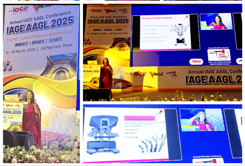 Robotics in Large Uterus Surgery – IAGE Pune loading=